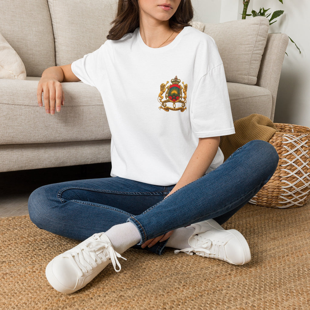 Coat of Arms Pocket T-Shirt — Vintage Heraldic Crest Tee