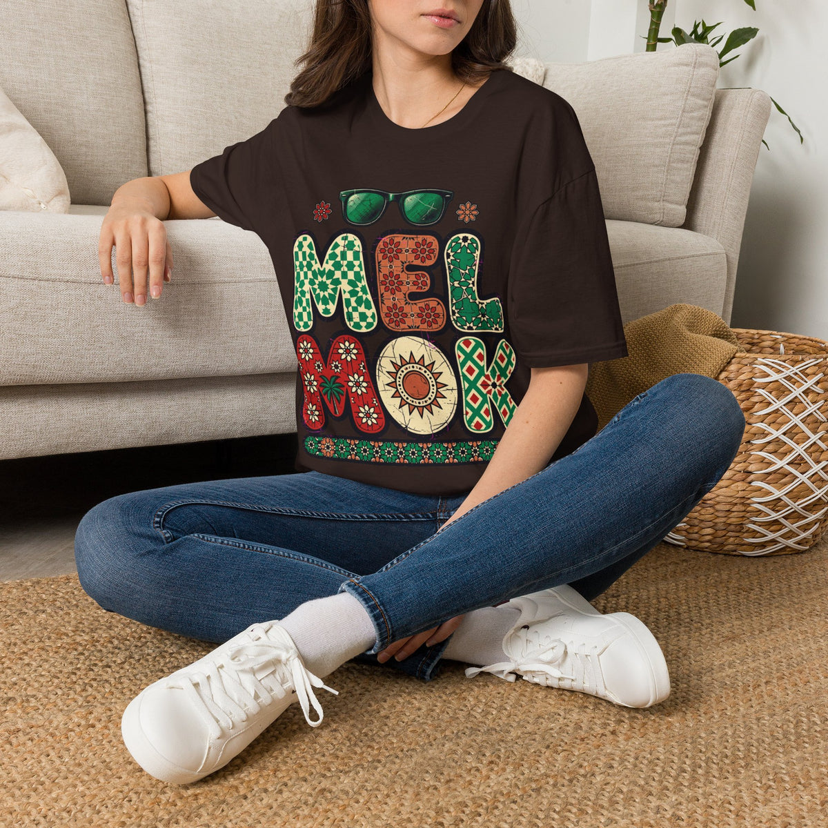 Mel Mexico T-Shirt — Retro Floral Mexico Graphic Tee - LUMÏA