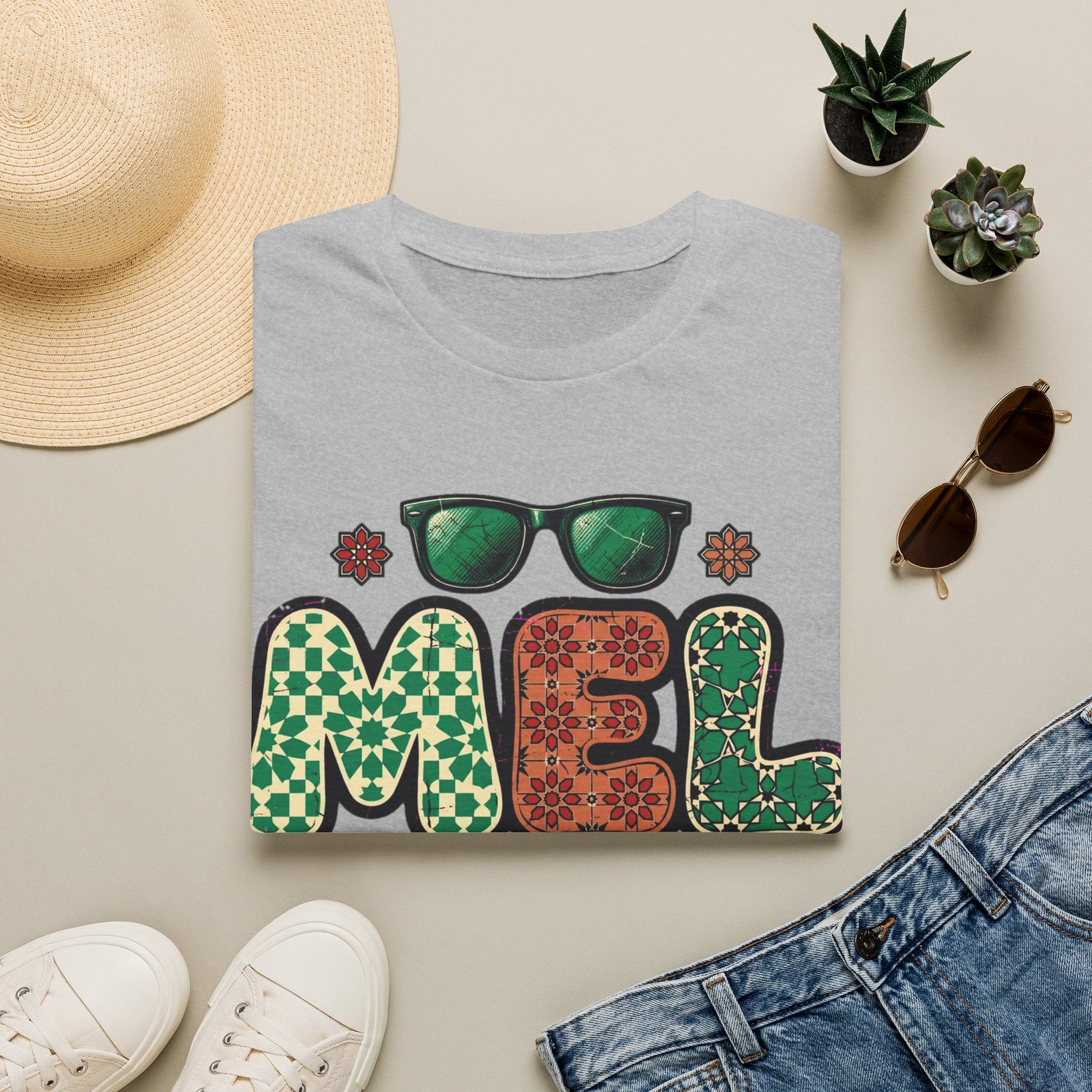 Mel Mexico T-Shirt — Retro Floral Mexico Graphic Tee - LUMÏA