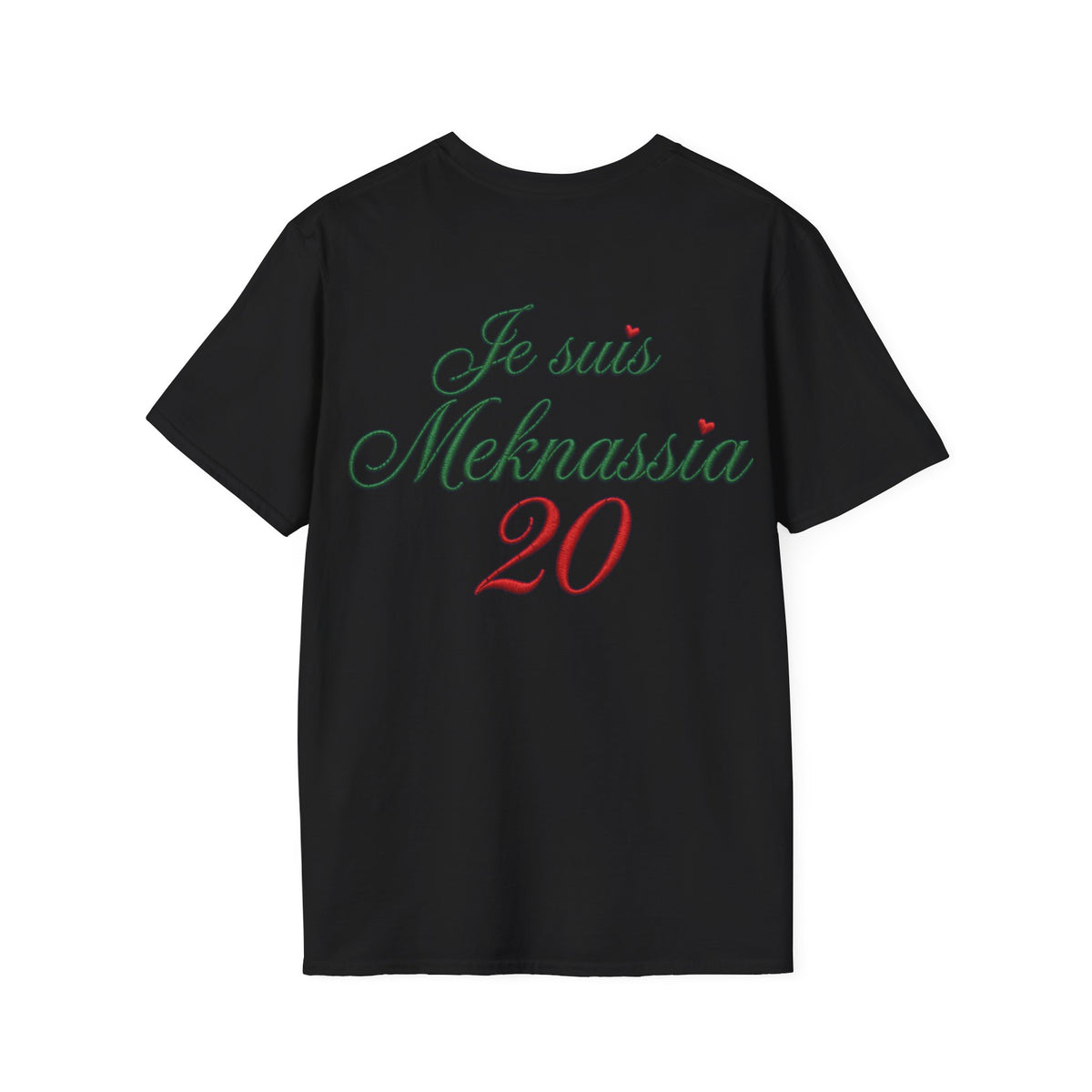 T-Shirt « Je suis Meknassia 20 » — Tee Casual Français-Arabe LUMÏA - LUMÏA