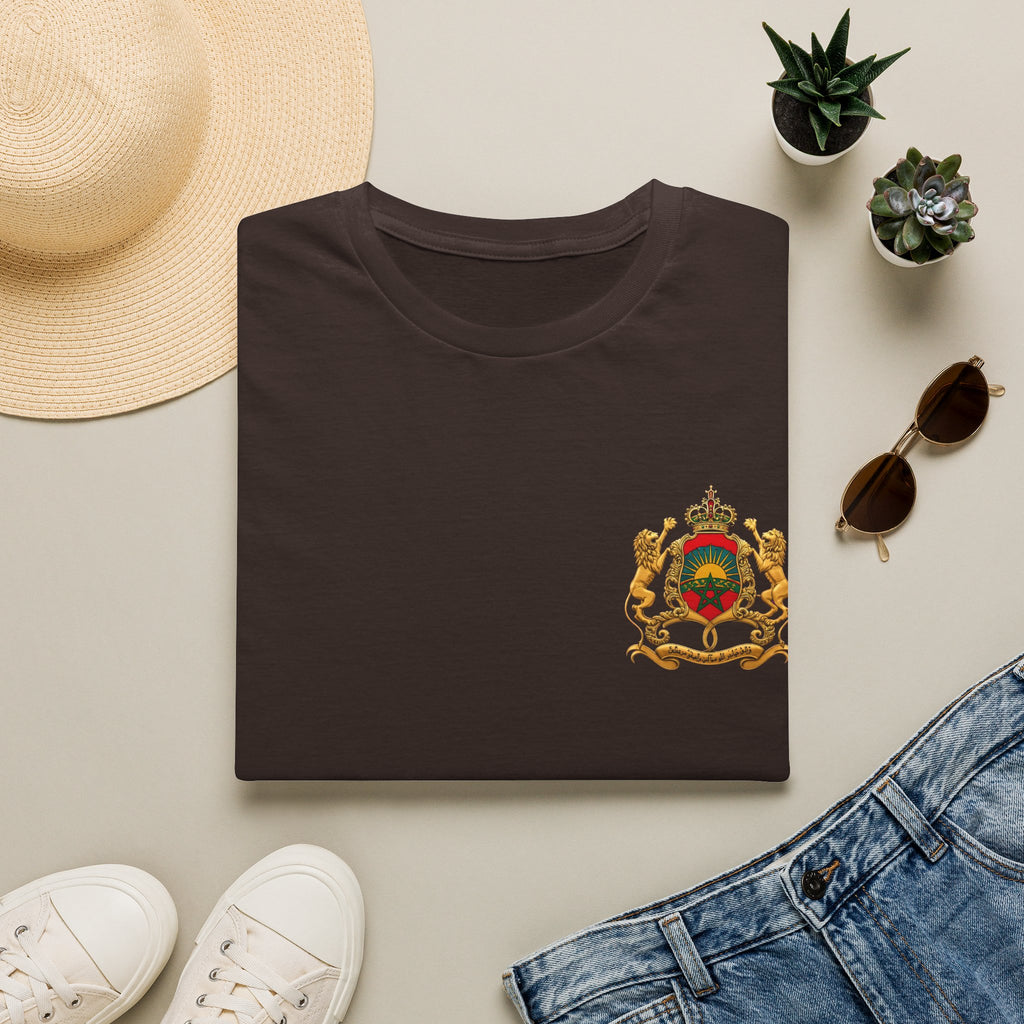 Coat of Arms Crest T-Shirt — Regal Heraldry Pocket Tee