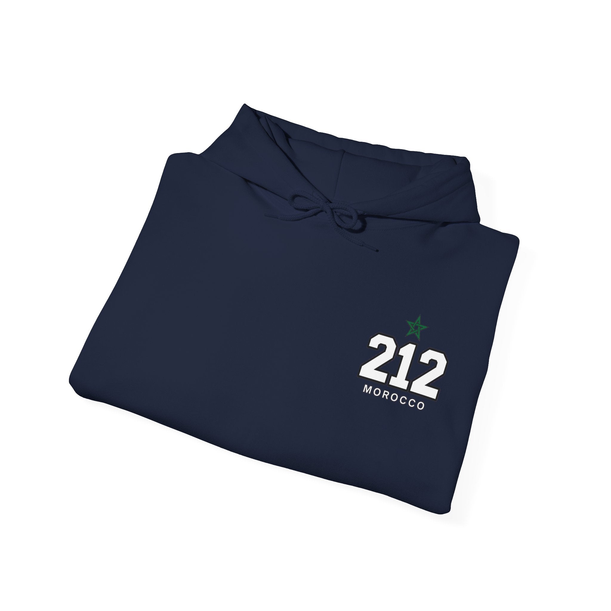 Hoodie Morocco 212 — Sweat à Capuche Vintage Numéro Maroc - LUMÏA