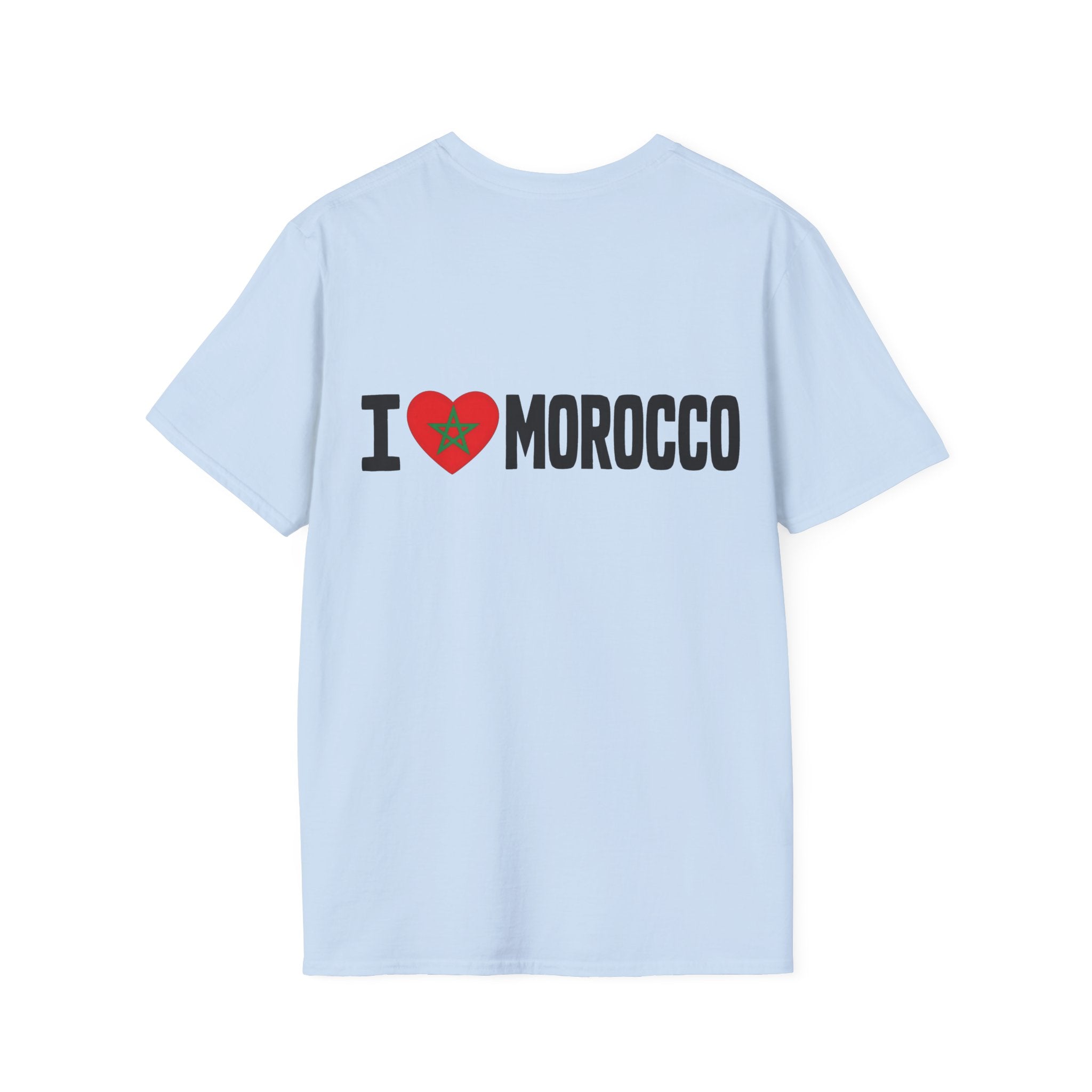 T-Shirt — I  Morocco Minimal Chest Logo Tee