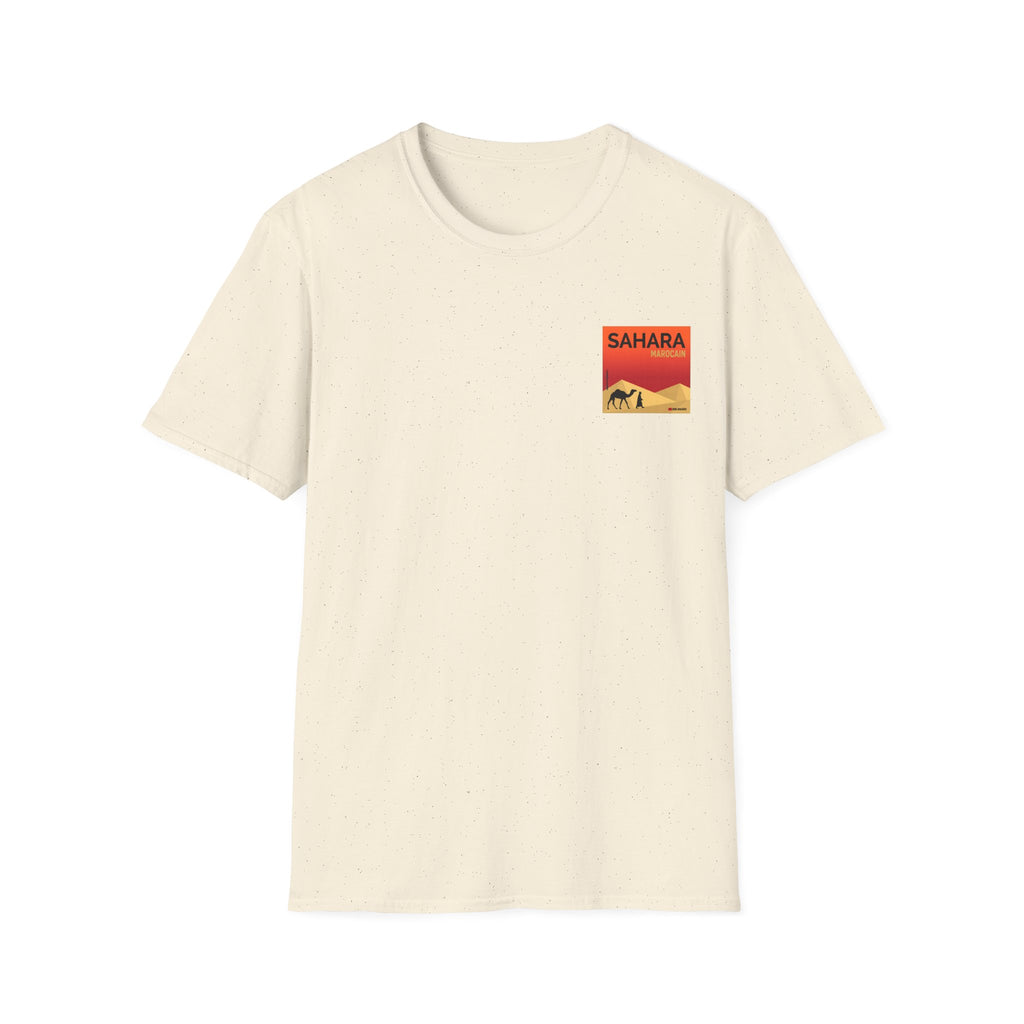 Sahara Desert Camel Pocket Graphic T-Shirt - LUMÏA