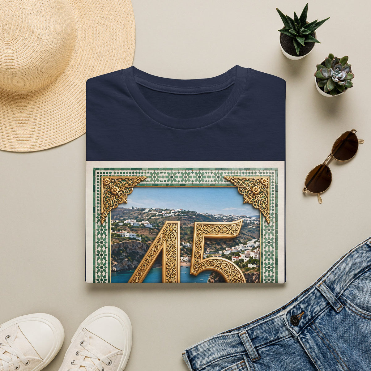 45 Al Hecena Decorative T-Shirt - LUMÏA