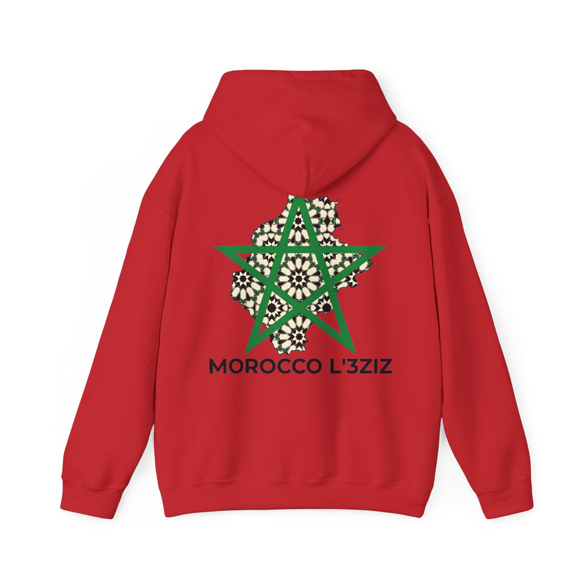 Sweat à capuche L’3ziz – Étoile et mosaïque marocaine - LUMÏA