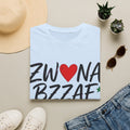 T-Shirt — Zwna Bzzaf Heart Logo Tee (Meaning: Very Beautiful)