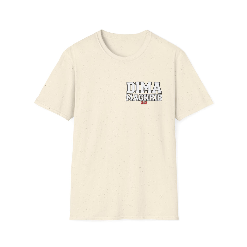 Dima Maghrib Graphic T-Shirt — Casual College-Style Tee