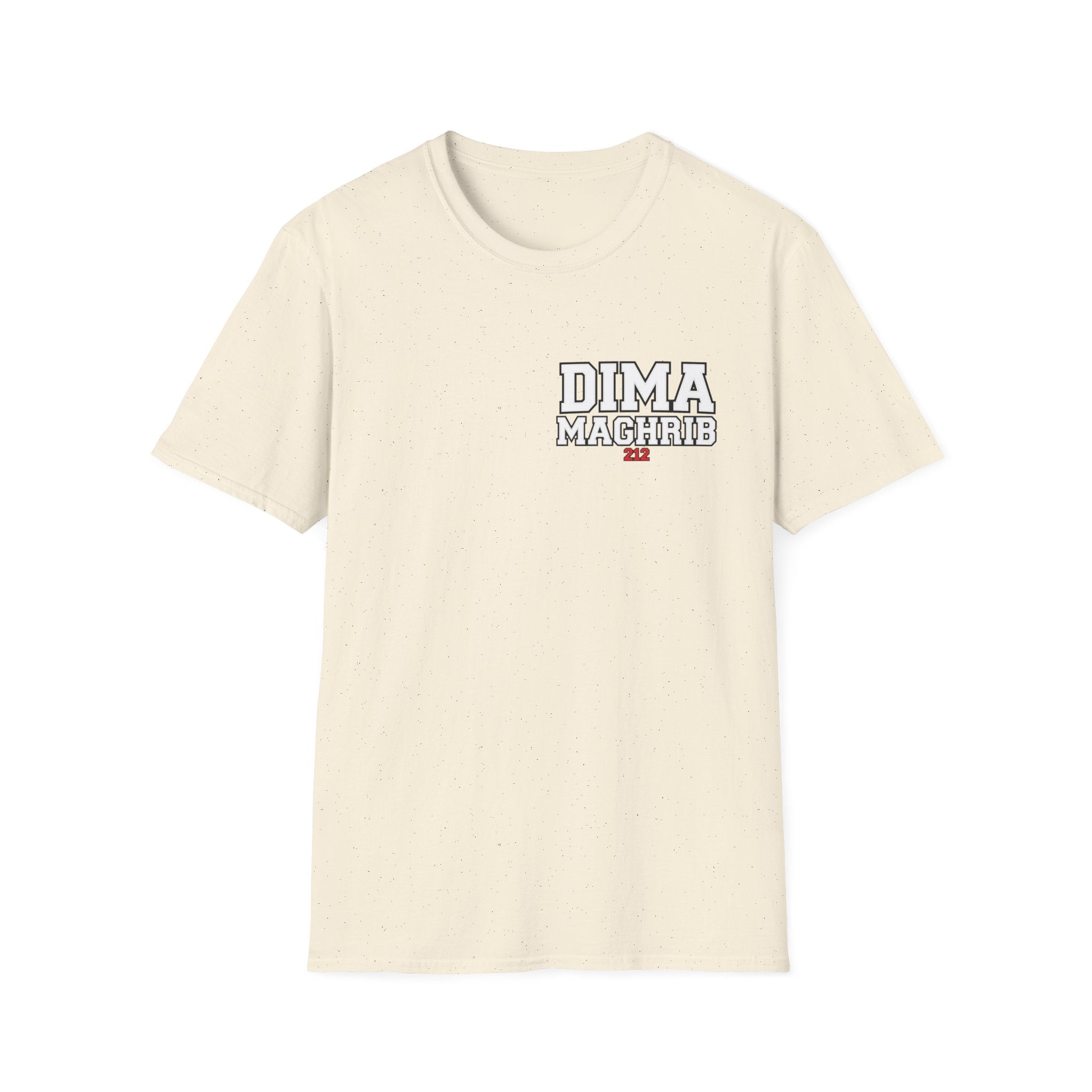 Dima Maghrib Graphic T-Shirt — Casual College-Style Tee