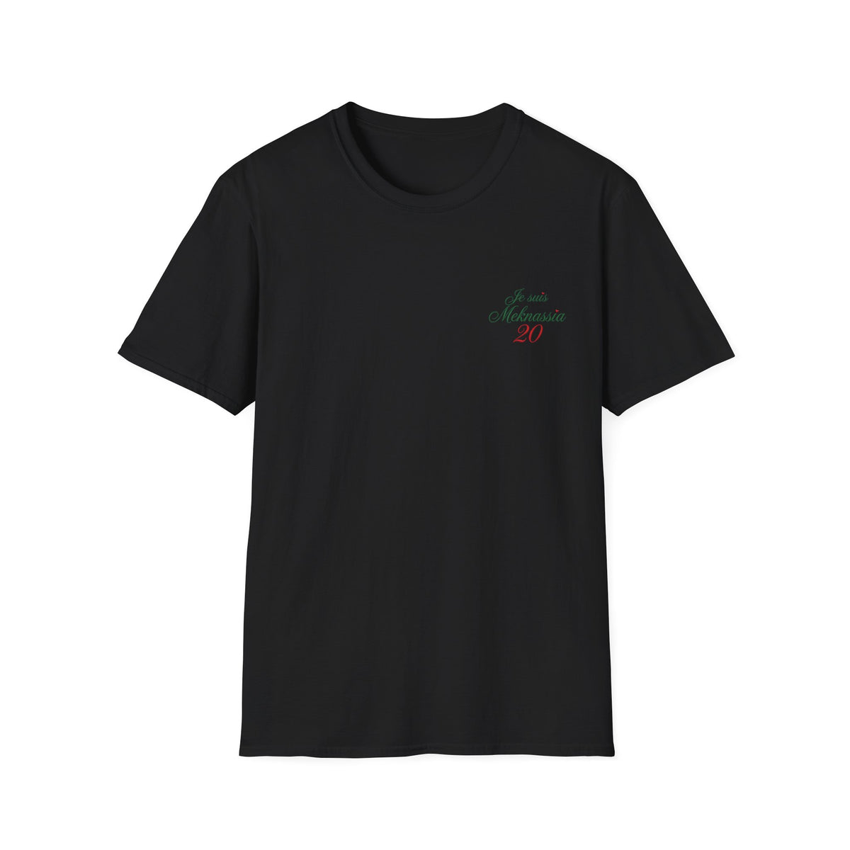 T-Shirt « Je suis Meknassia 20 » — Tee Casual Français-Arabe LUMÏA - LUMÏA