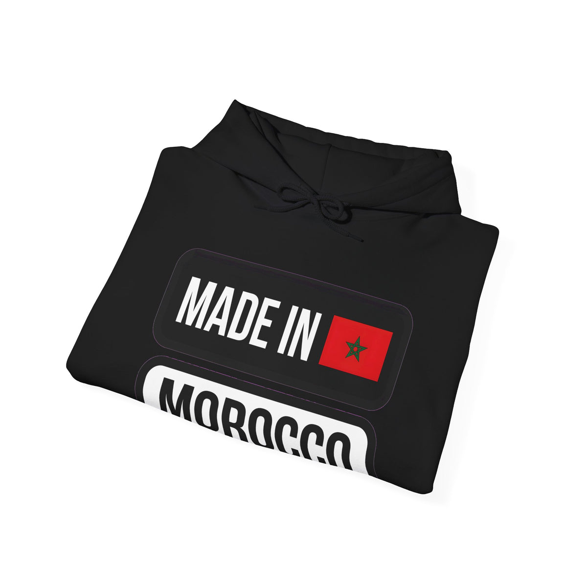 Sweat à capuche fabriqué au Maroc, lion Casa Blanca - LUMÏA