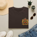 Moroccan Coat of Arms Chest T‑Shirt — Vintage Morocco Crest Tee