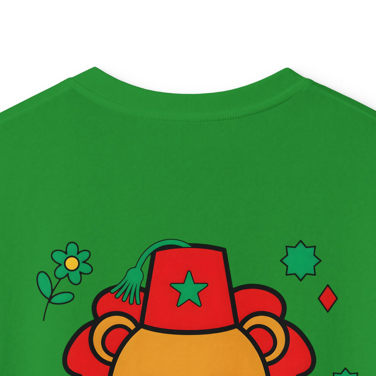 T-shirt enfant — Lion marocain au fez