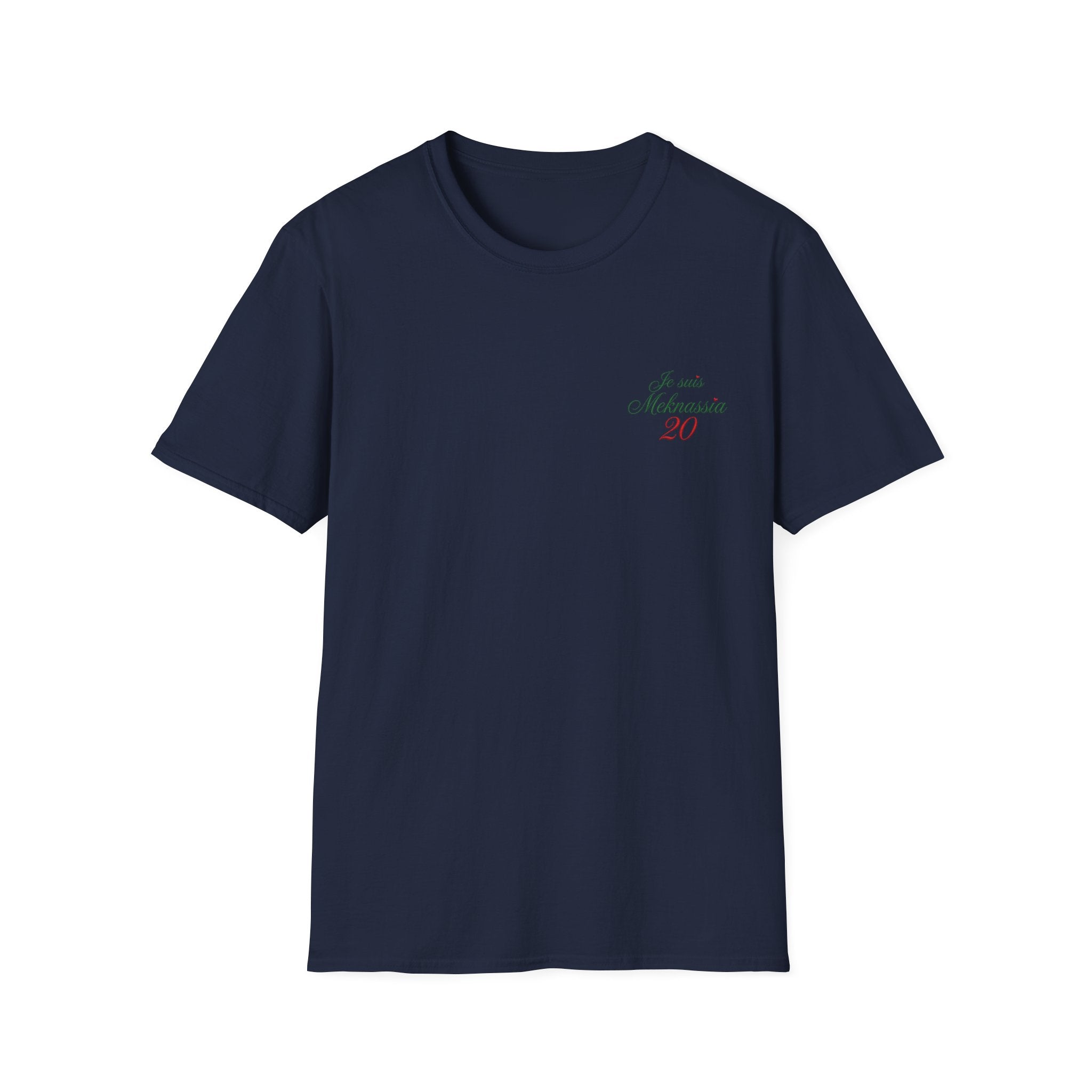 T-Shirt « Je suis Meknassia 20 » — Tee Casual Français-Arabe LUMÏA - LUMÏA
