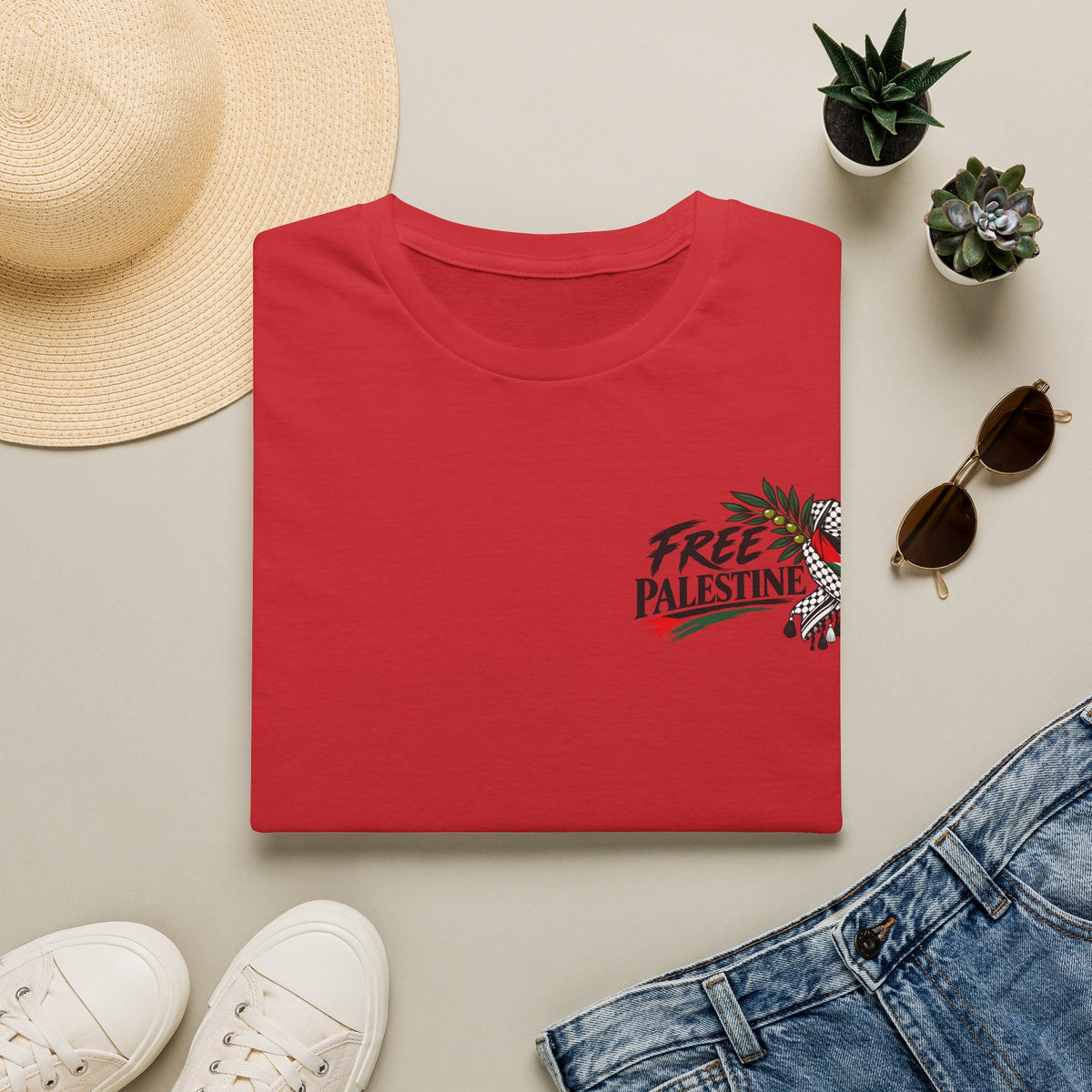 T-shirt Palestine - LUMÏA
