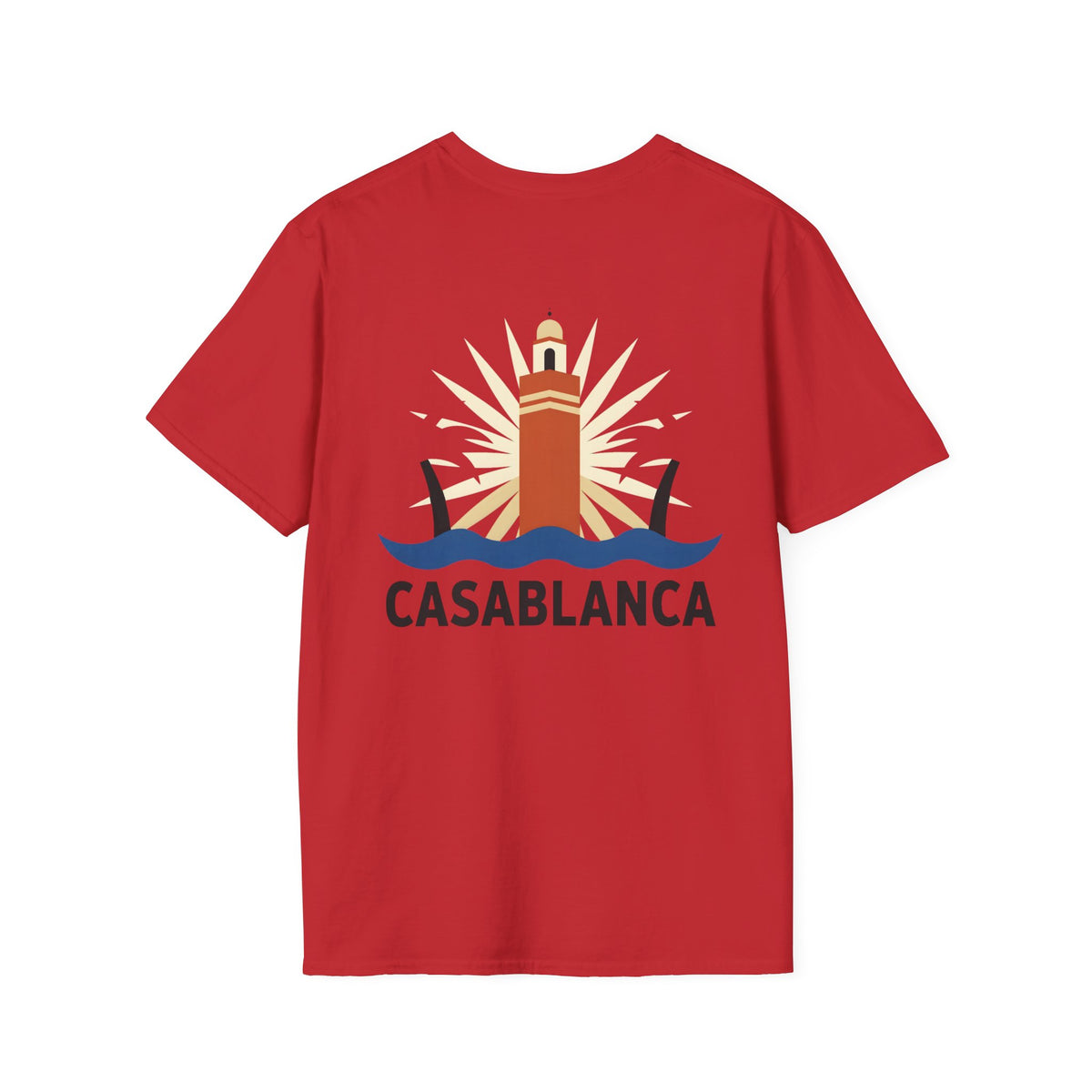 T-shirt Phare de Casablanca — Esprit côtier marocain