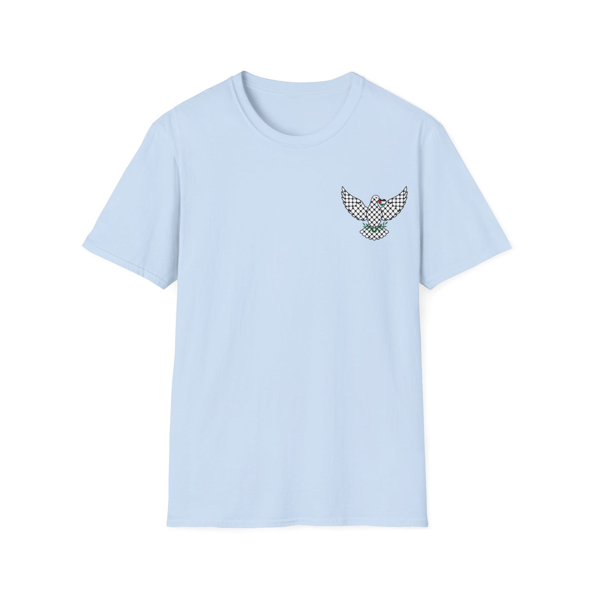 T-shirt Colombe de paix, motif graphique - LUMÏA