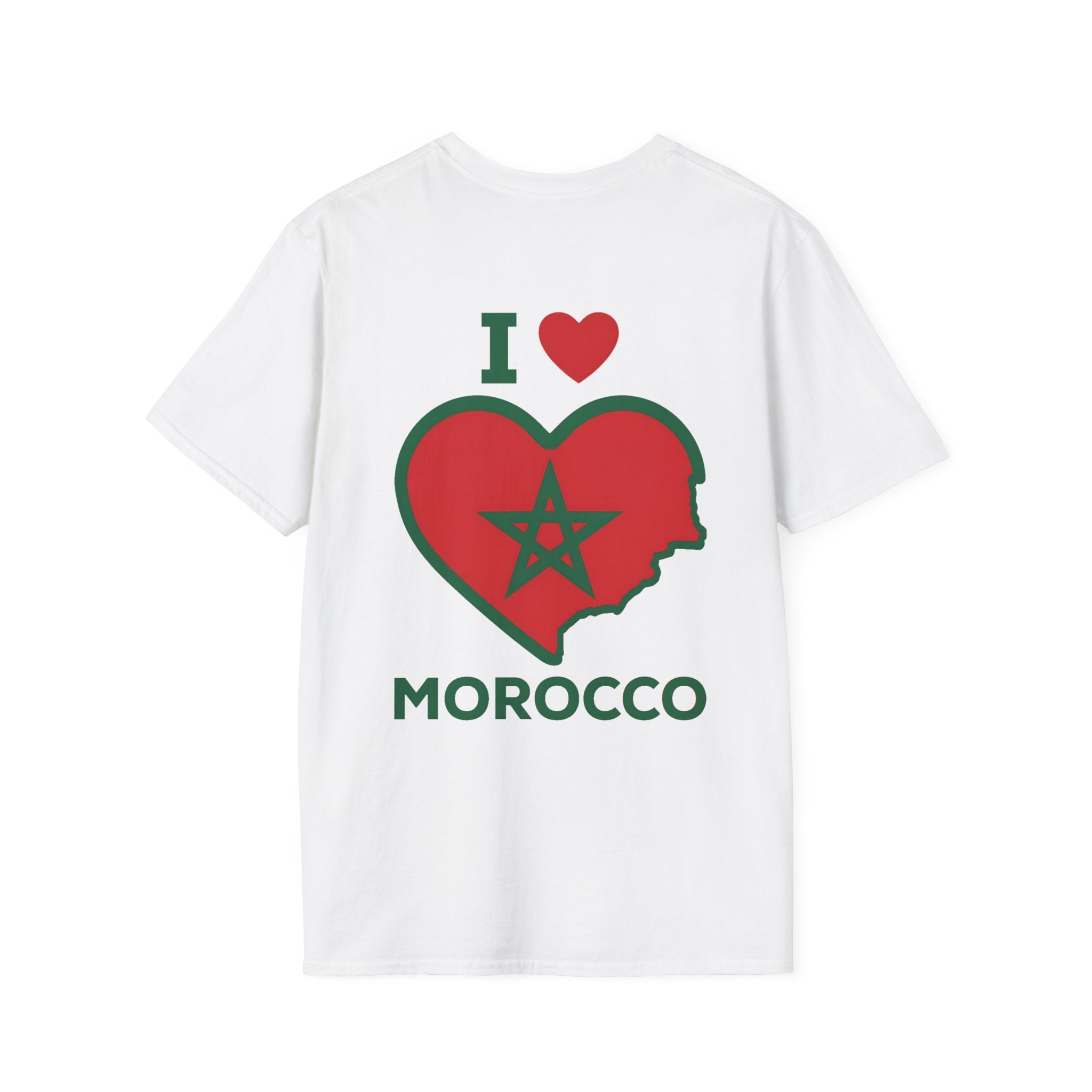 I Love Morocco Heart T-Shirt — Casual Travel Souvenir Tee