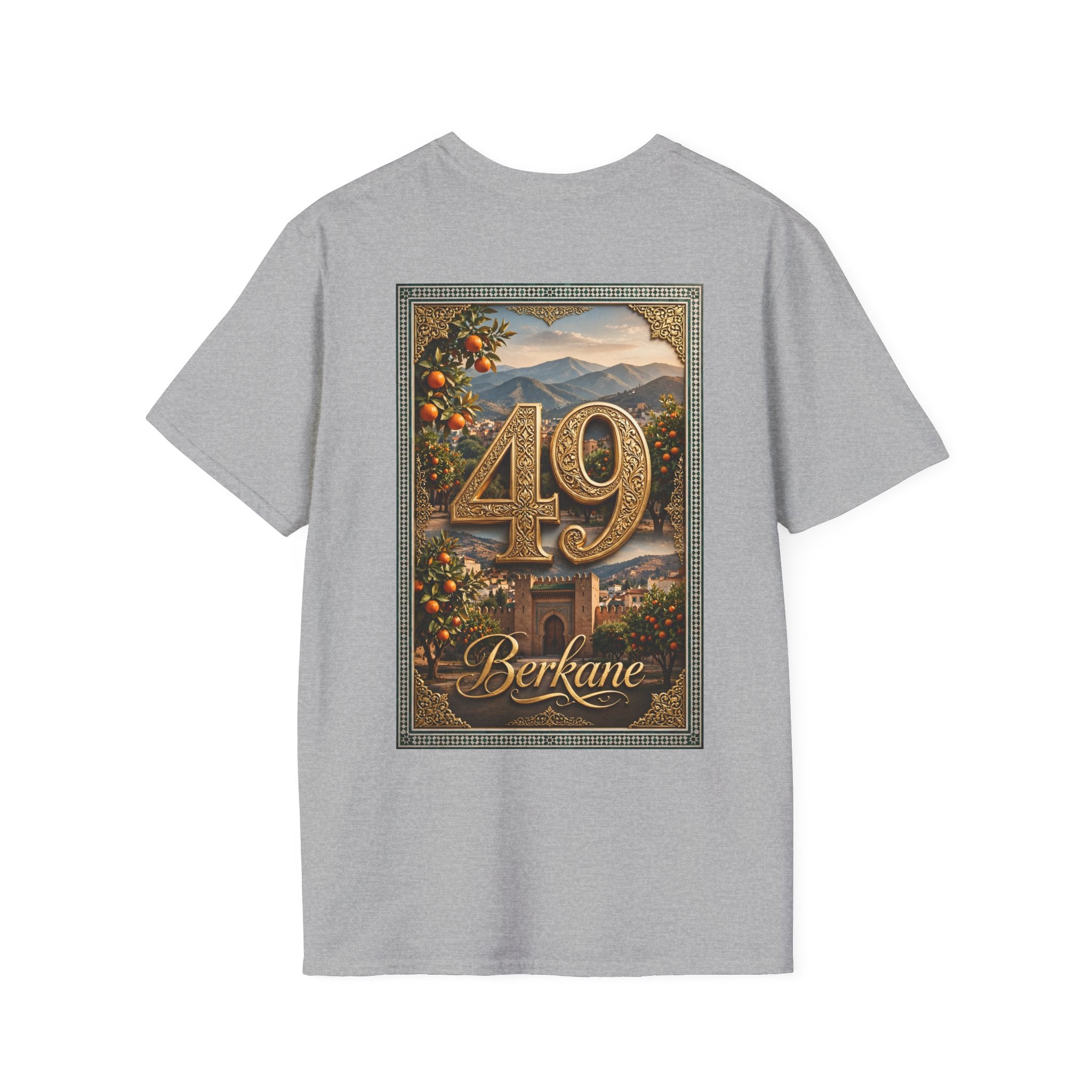Vintage Floral Number T‑Shirt — Personalized 40/49 Birthday Tee - LUMÏA