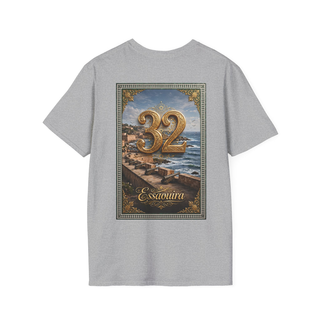 T-Shirt — Vintage '32' Seaside Graphic Tee (Escondida) - LUMÏA