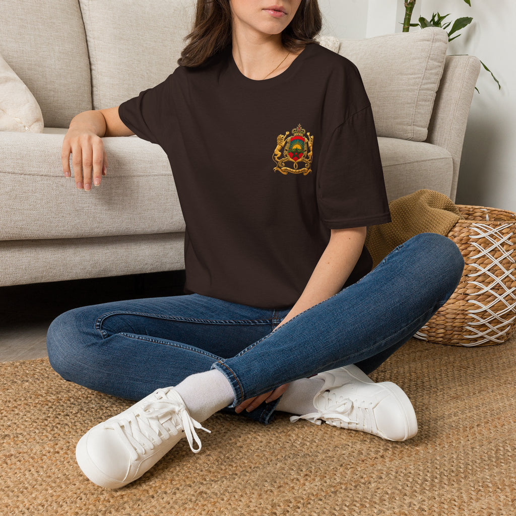 Coat of Arms Crest T-Shirt — Regal Heraldry Pocket Tee