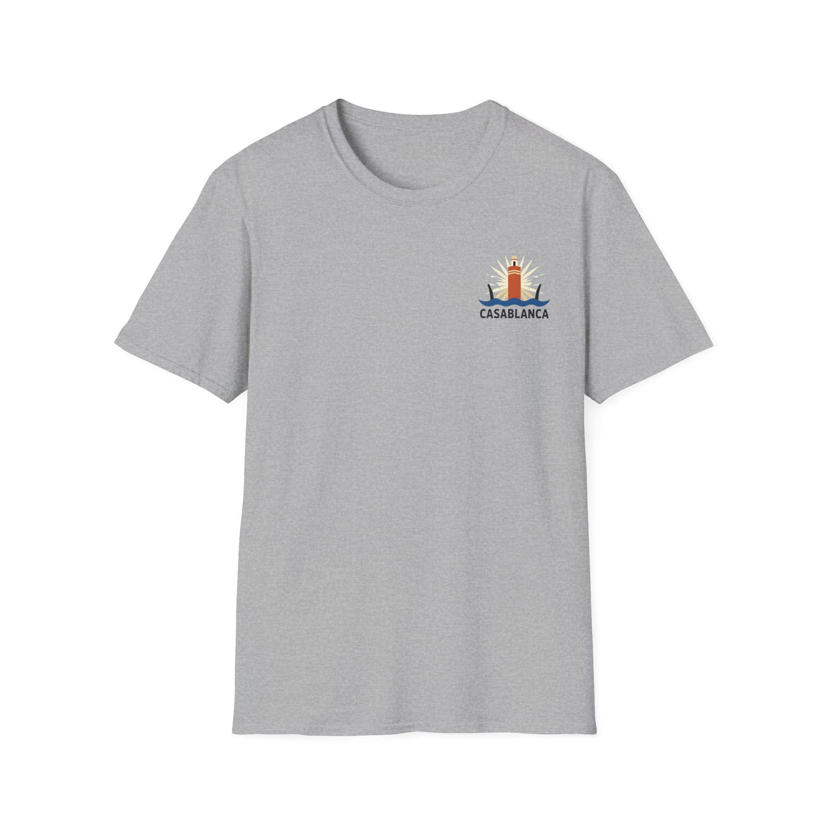 T-shirt Phare de Casablanca — Esprit côtier marocain