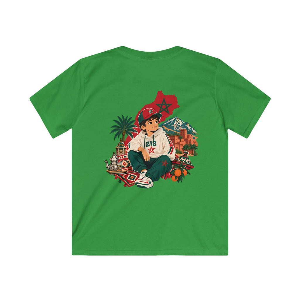 T-shirt enfant marocain — 212 Alhamdulillah