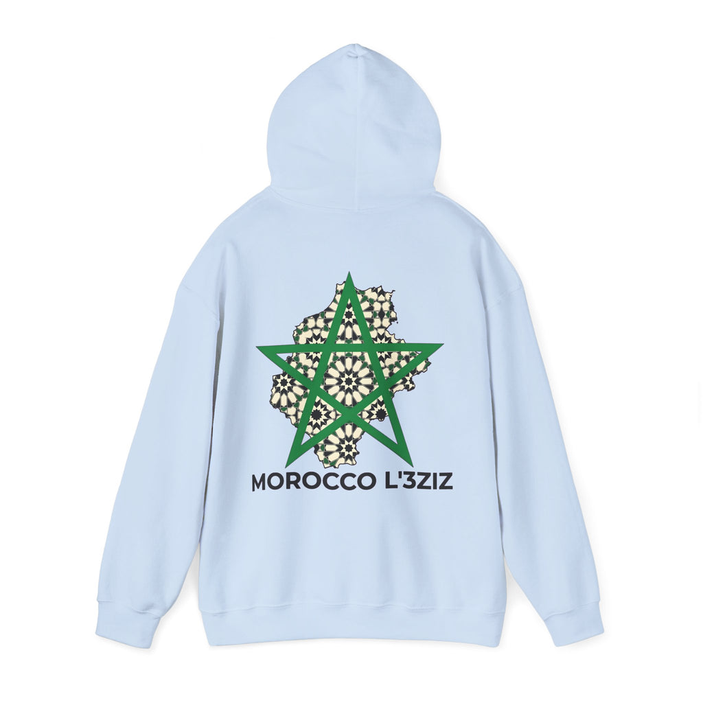 Sweat à capuche L’3ziz – Étoile et mosaïque marocaine - LUMÏA