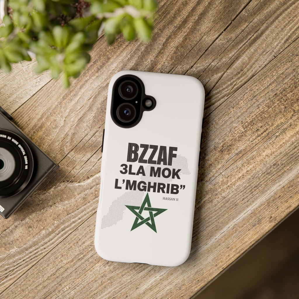 Phone Case - "Bzzaf 3la Mok L'Mghrib" Moroccan Pride Protective Case