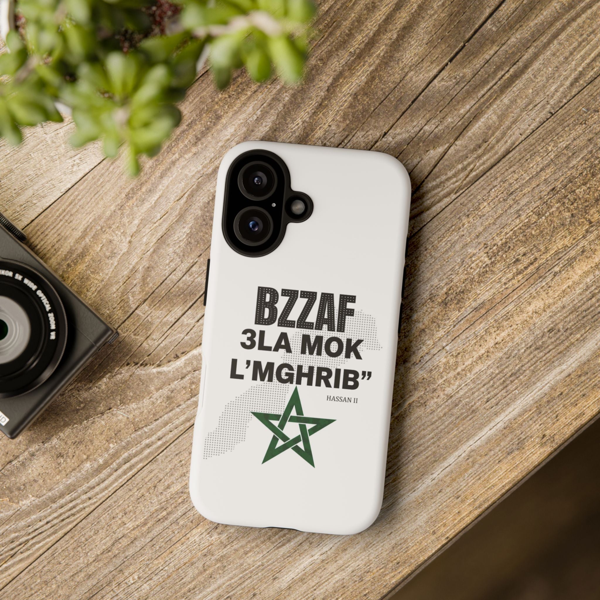 Phone Case - "Bzzaf 3la Mok L'Mghrib" Moroccan Pride Protective Case