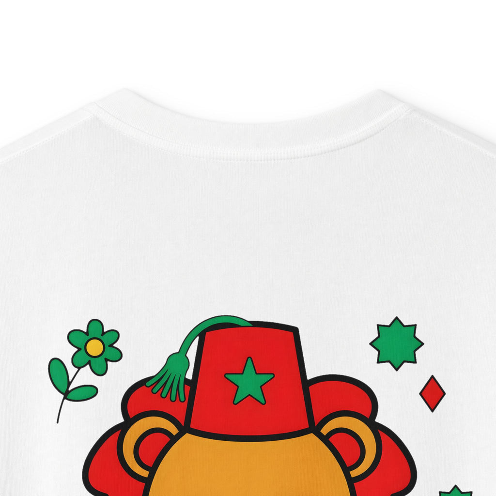 T-shirt enfant — Lion marocain au fez