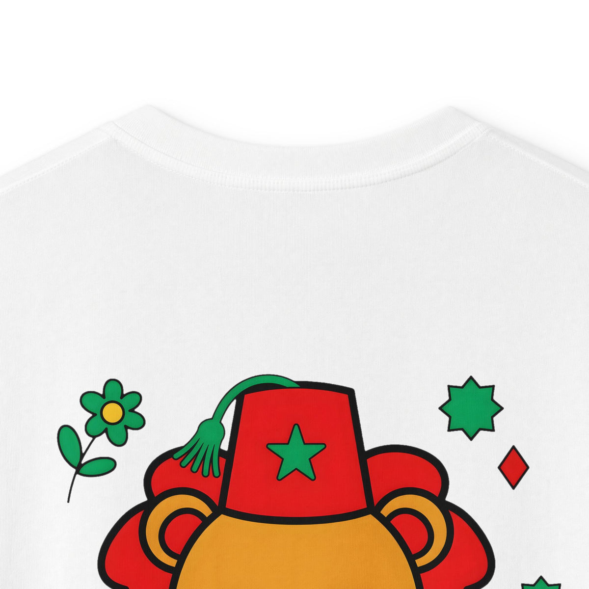 T-shirt enfant — Lion marocain au fez