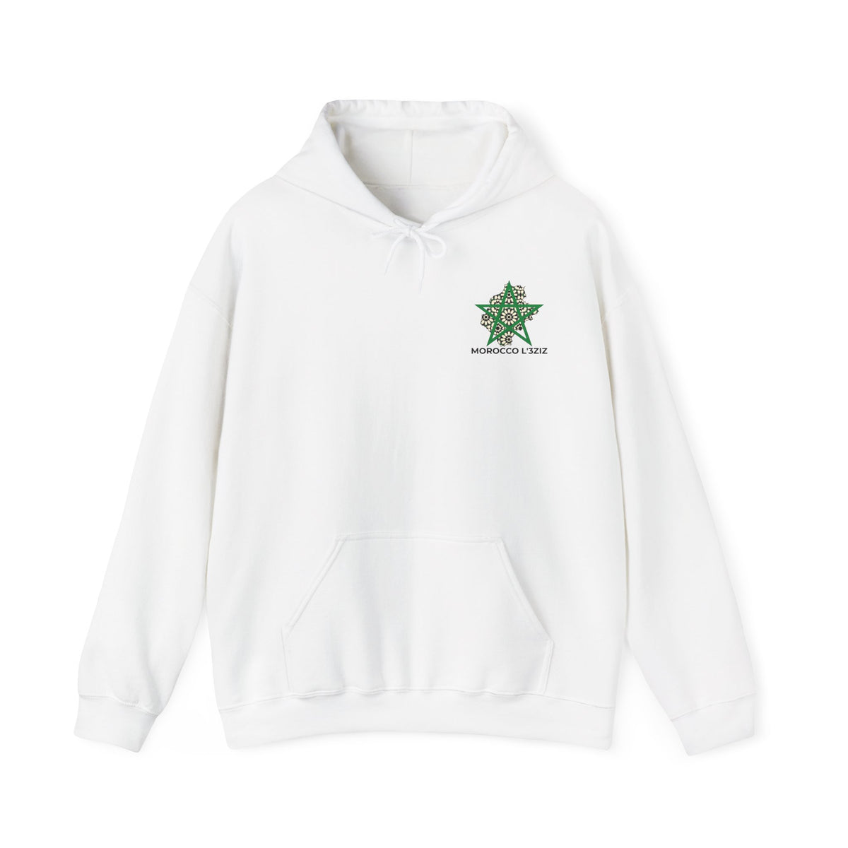 Sweat à capuche L’3ziz – Étoile et mosaïque marocaine - LUMÏA