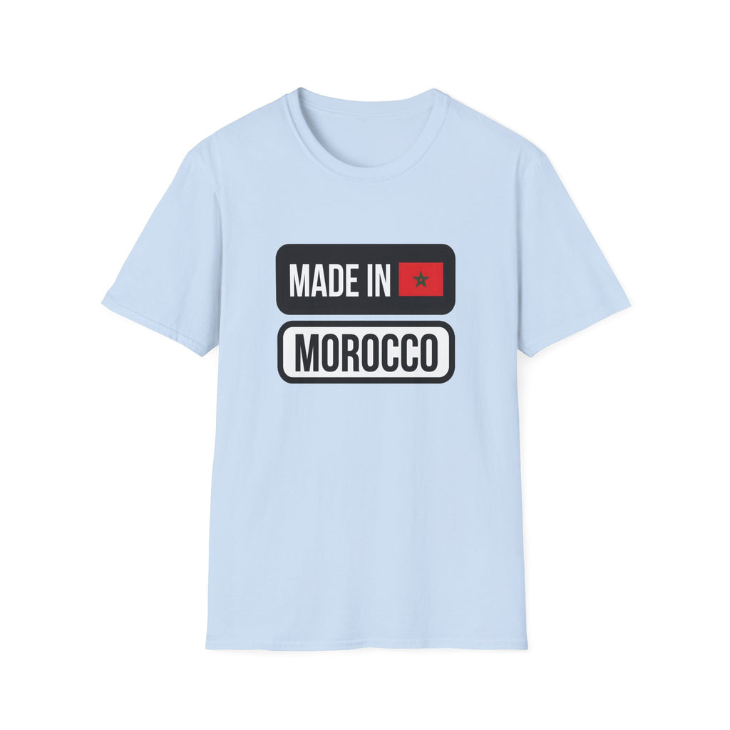 T-shirt « Made in Morocco » — motif N’Moutou Bel 3in, fierté marocaine