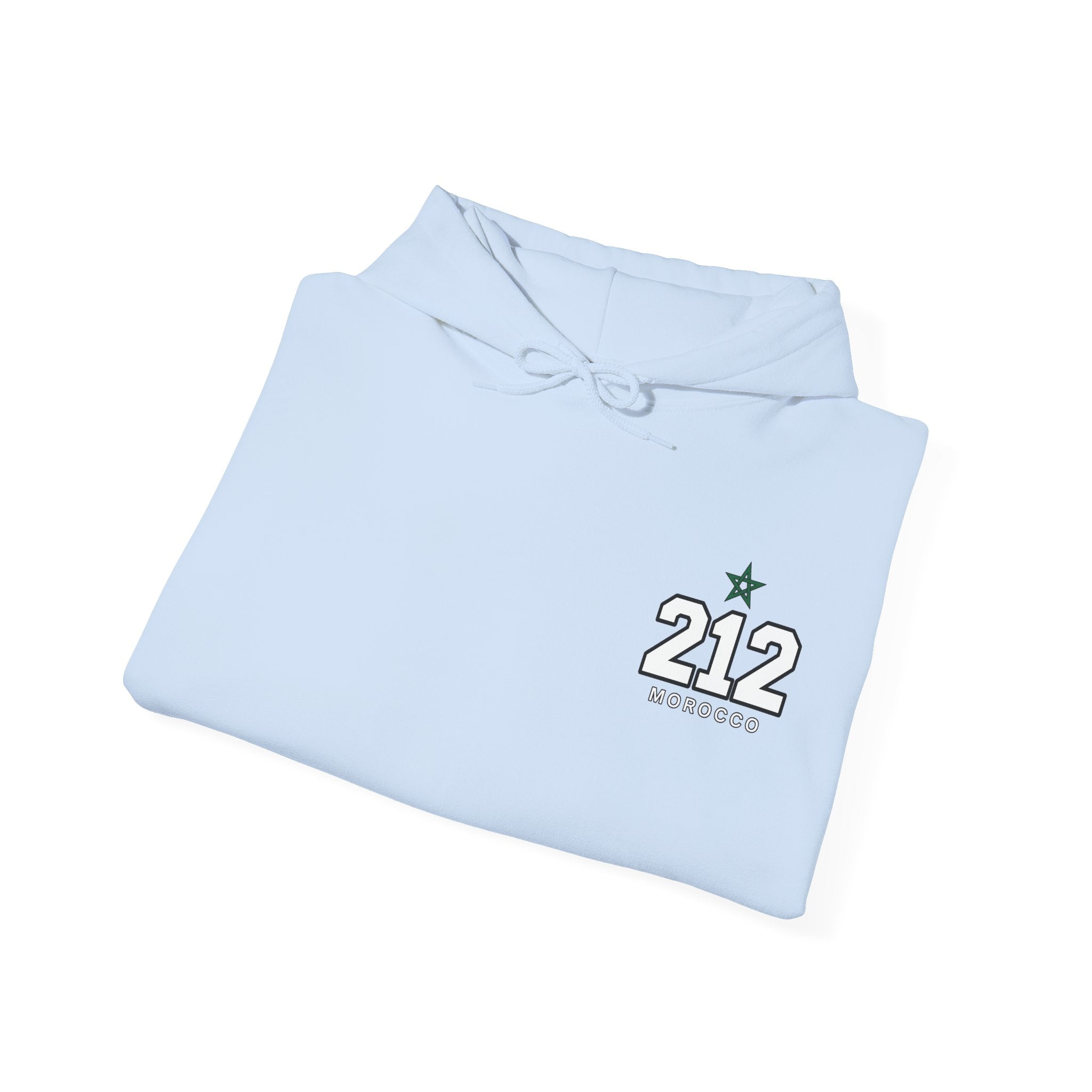 Hoodie Morocco 212 — Sweat à Capuche Vintage Numéro Maroc - LUMÏA