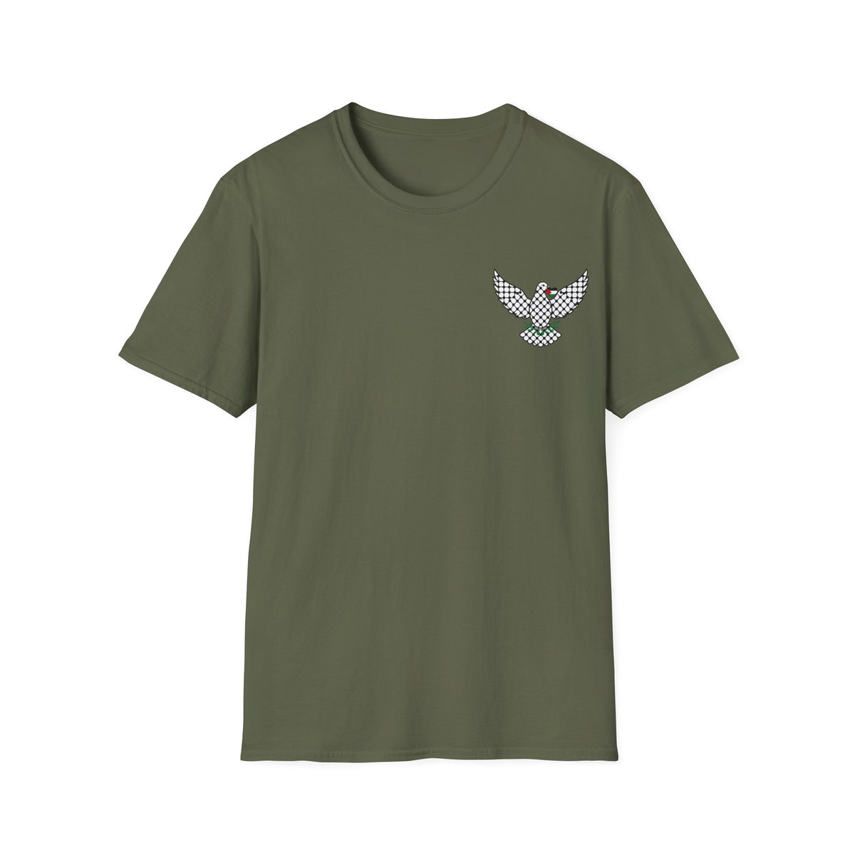 T-shirt Colombe de paix, motif graphique - LUMÏA