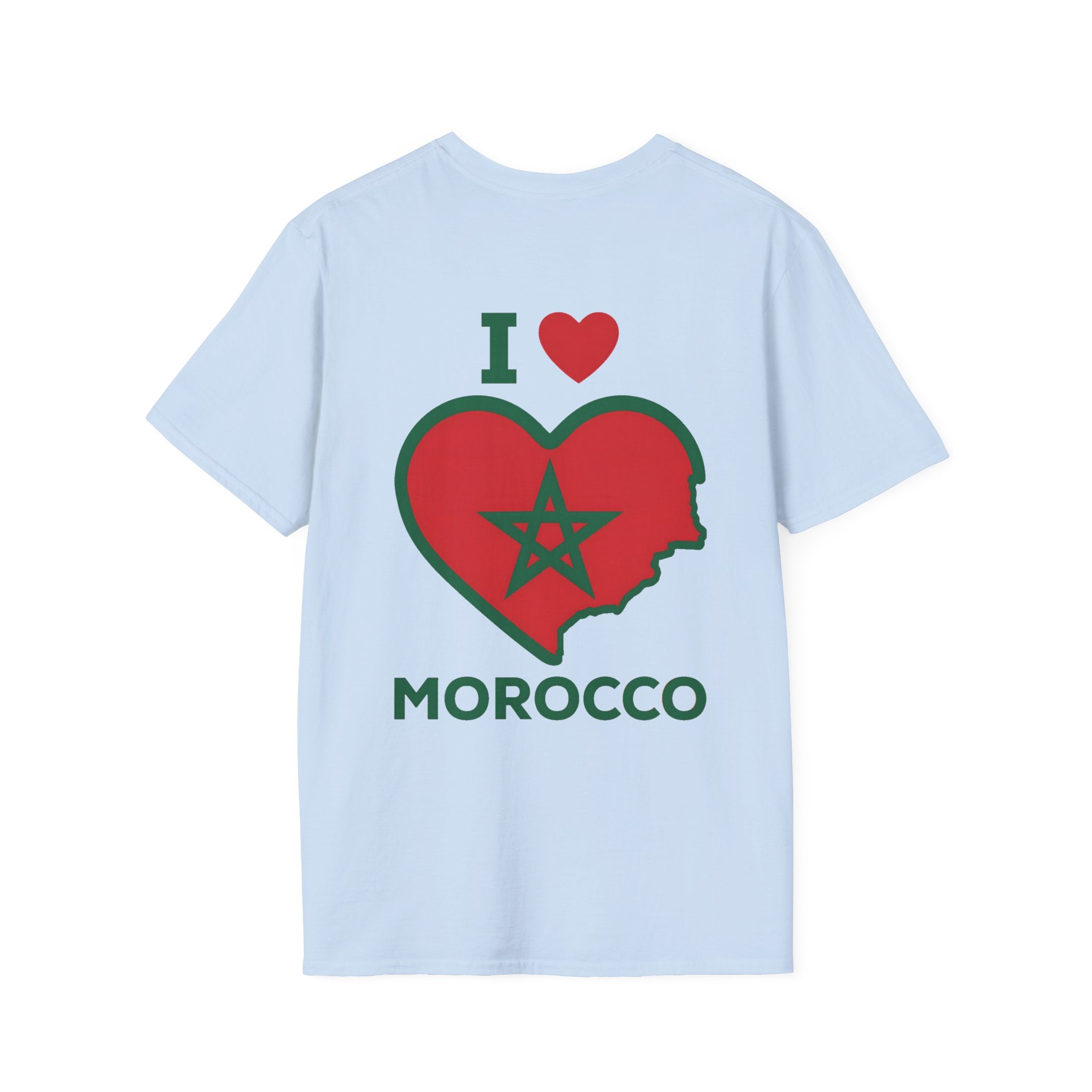 I Love Morocco Heart T-Shirt — Casual Travel Souvenir Tee