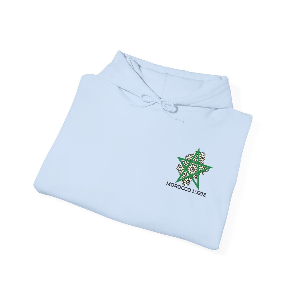 Sweat à capuche L’3ziz – Étoile et mosaïque marocaine - LUMÏA
