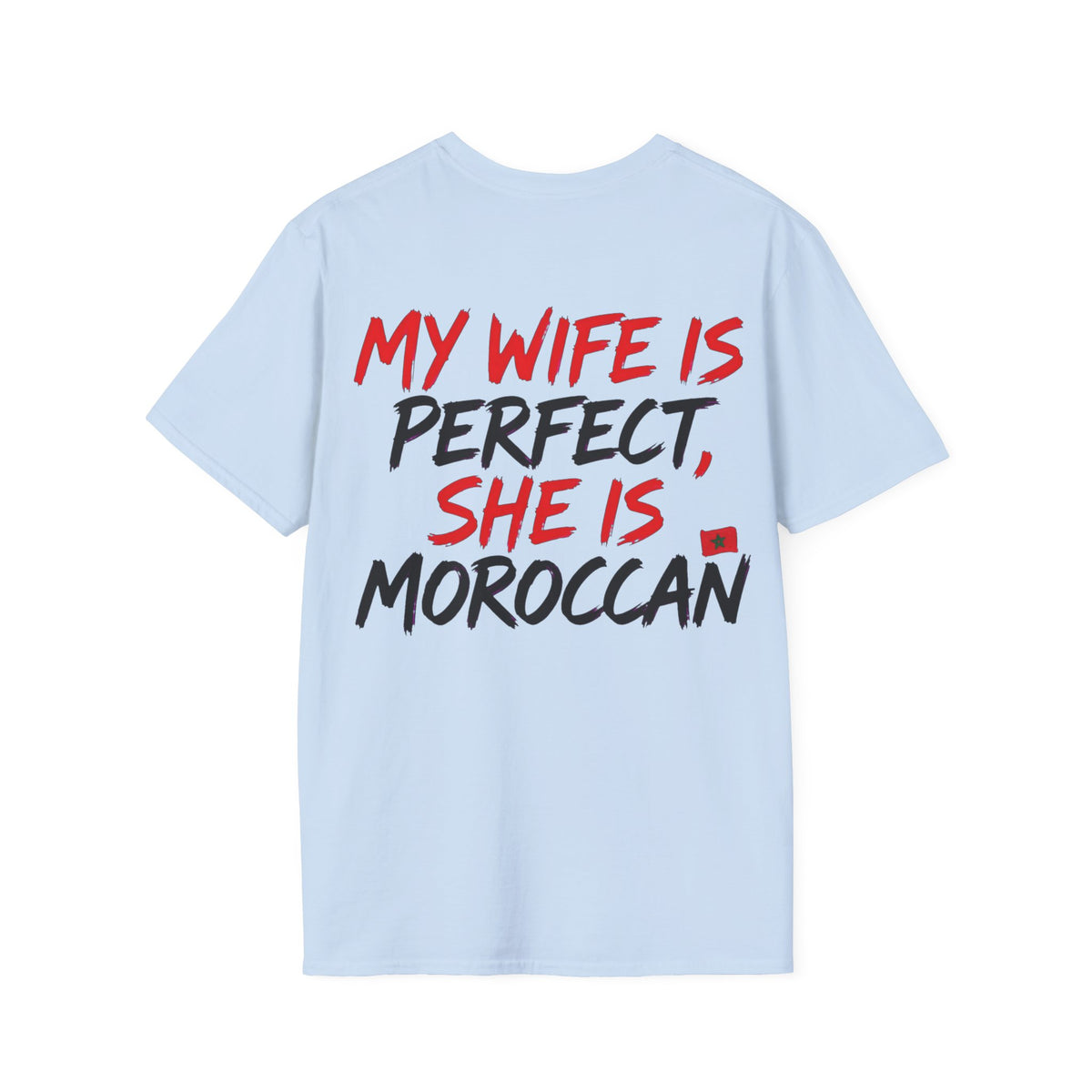 T-shirt I Love Morocco – Coeur minimaliste