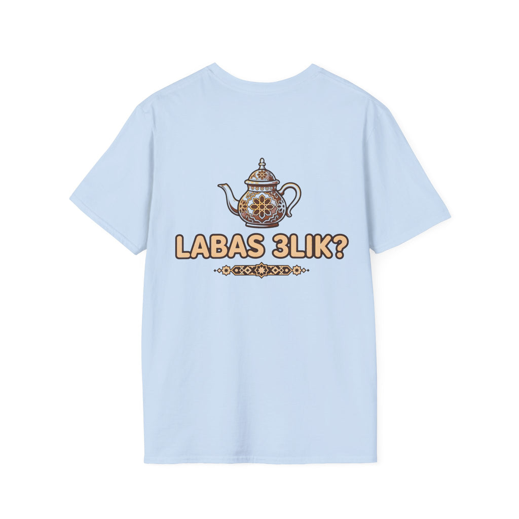 Labas 3lik ? T-Shirt Graphique Théière — Tee Cosy Salutation Lituanienne - LUMÏA
