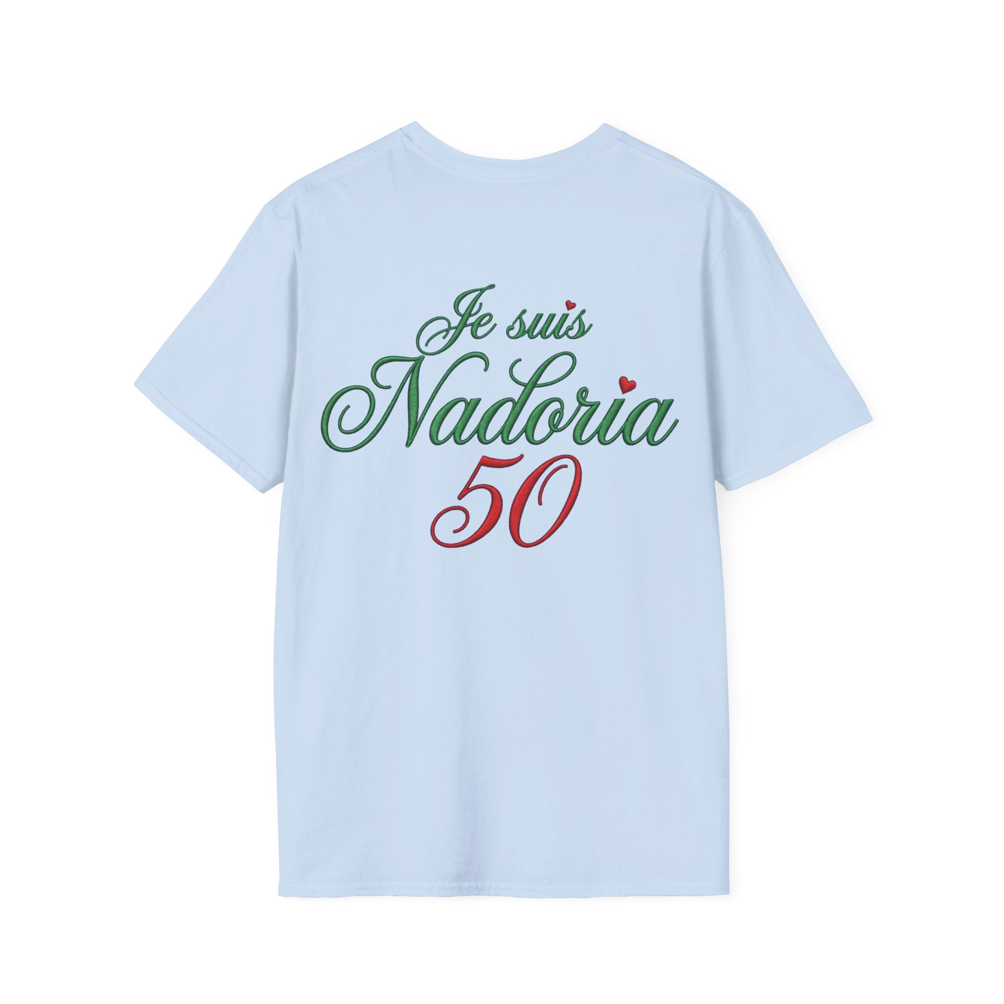 T-Shirt je suis Nadoria 50 — Maroc - LUMÏA