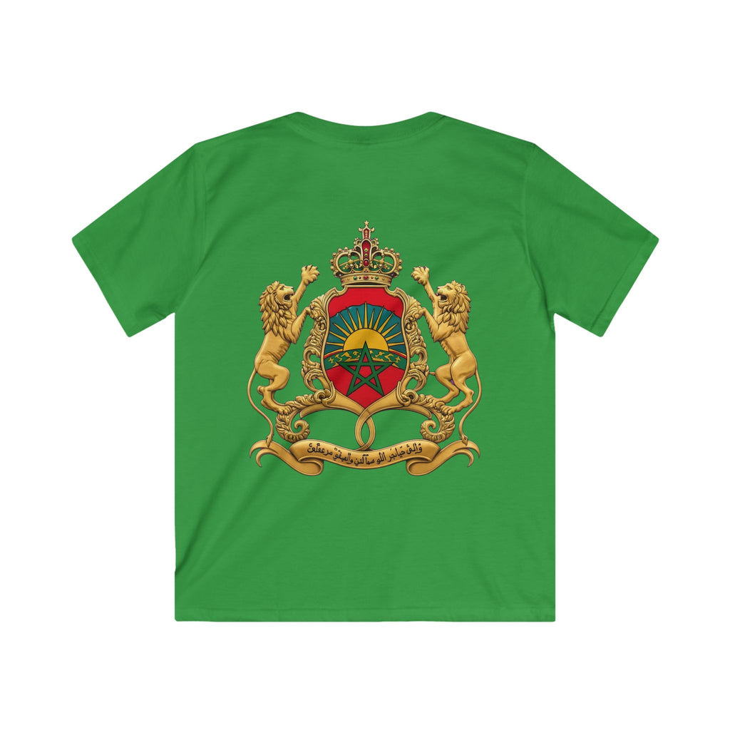 Kids Tee — Moroccan Royal Crest Shirt (Kingdom Coat of Arms)