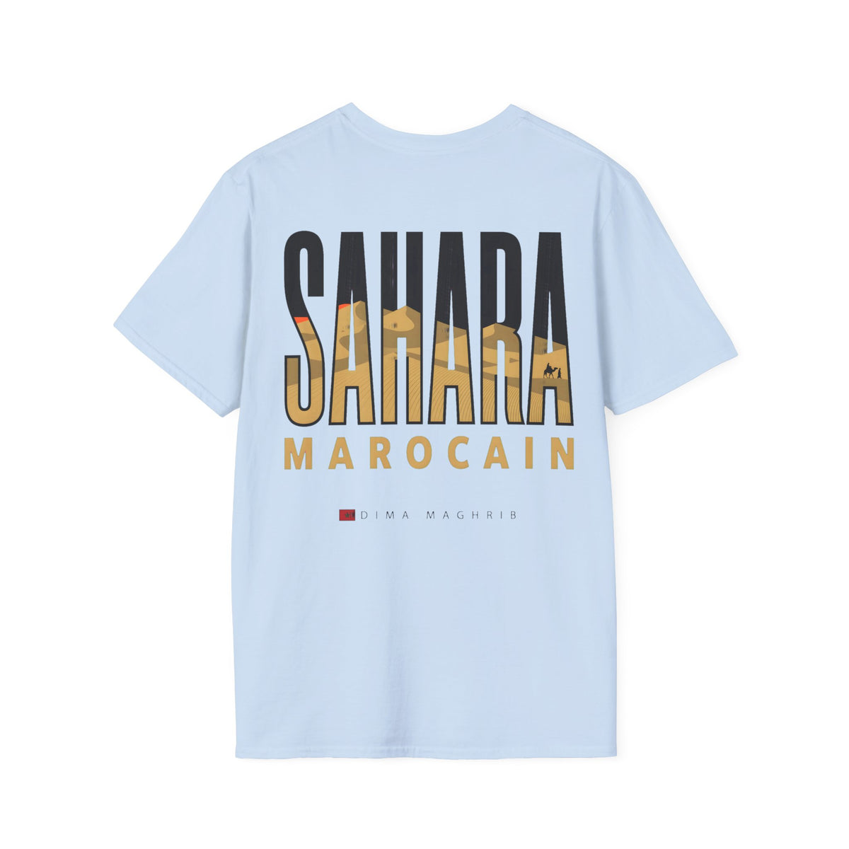 I Morocco License Plate T-Shirt - LUMÏA