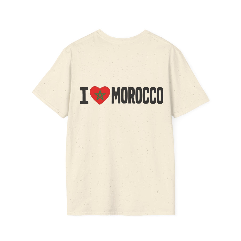 T-Shirt — I  Morocco Minimal Chest Logo Tee