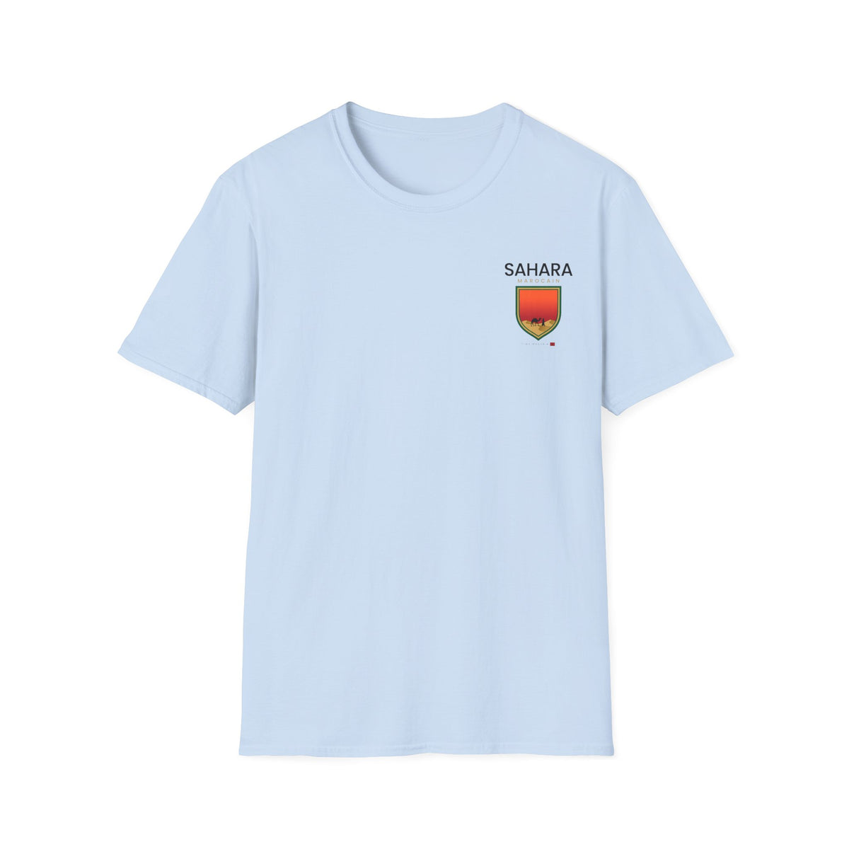 Sahara Sunset T-Shirt — Desert Shield Graphic Tee - LUMÏA