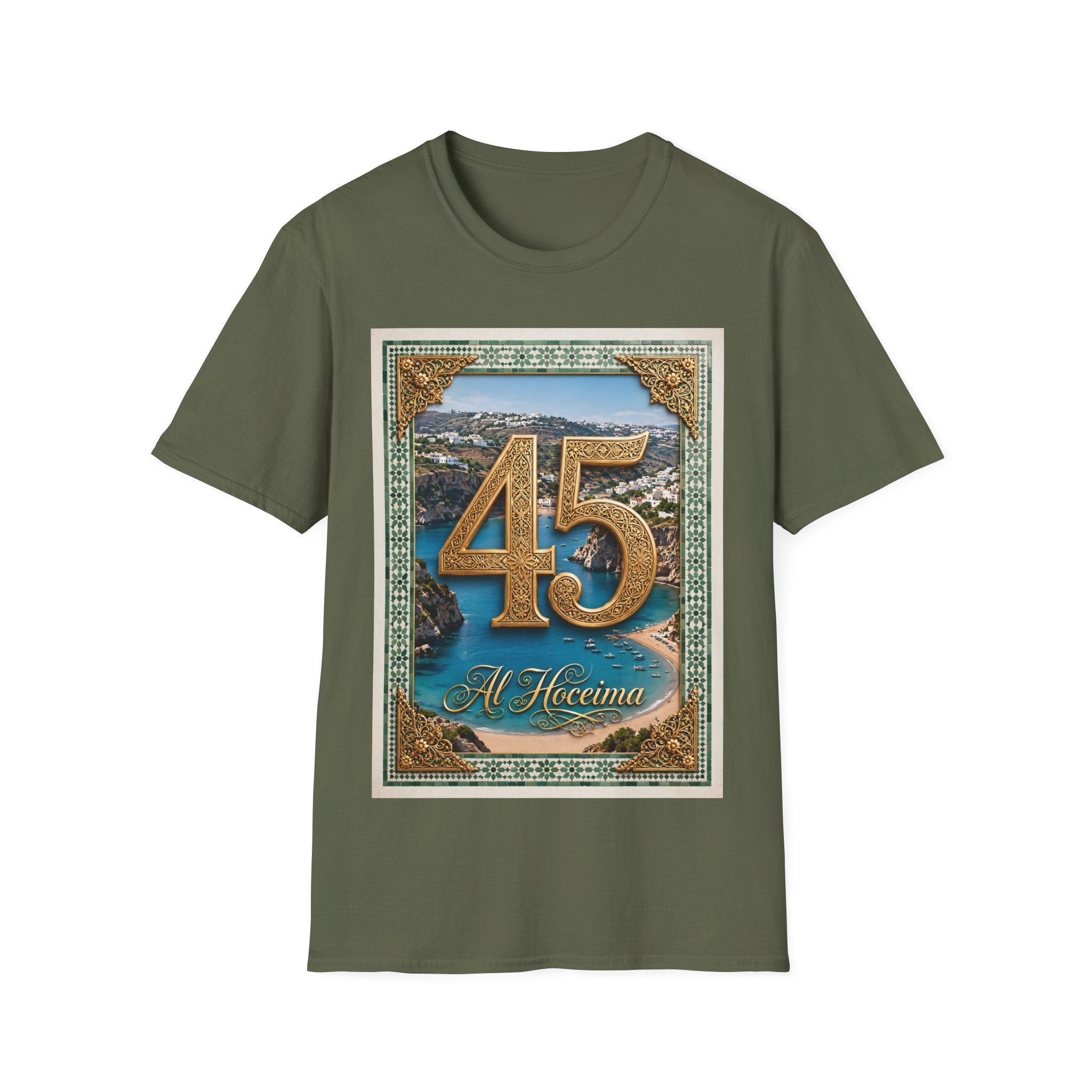 45 Al Hoceima Morocco Vintage Travel T-Shirt - LUMÏA
