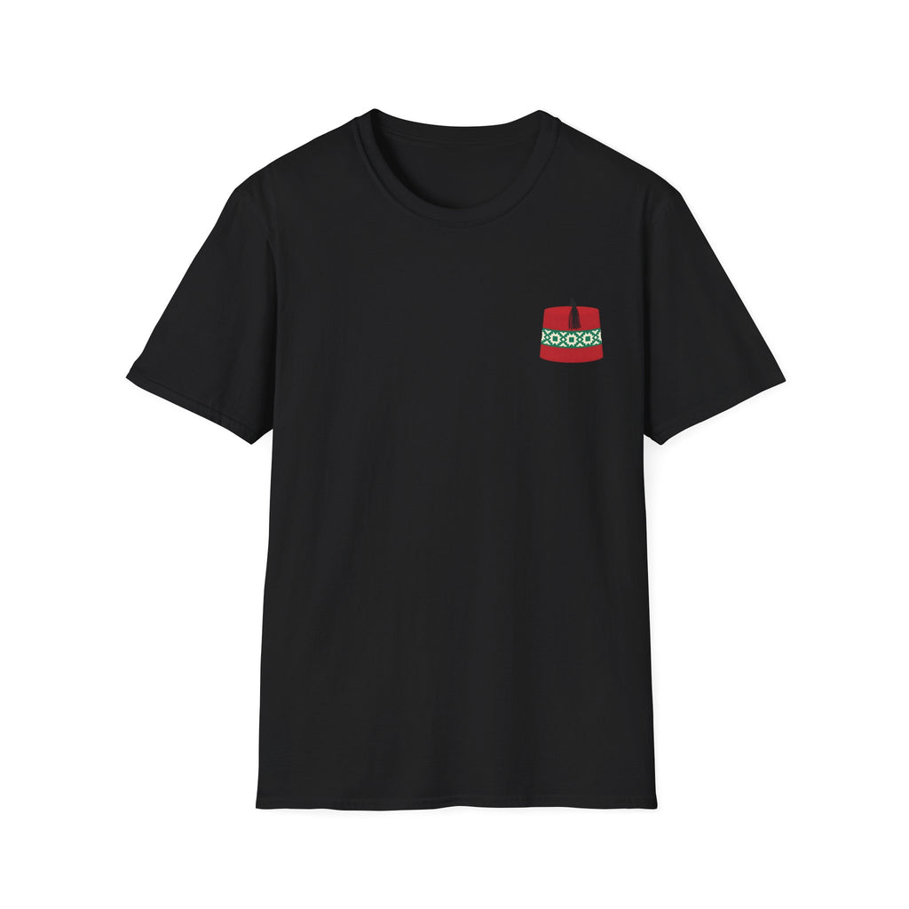 T-shirt Timbre Maroc — Carte du Maroc vintage