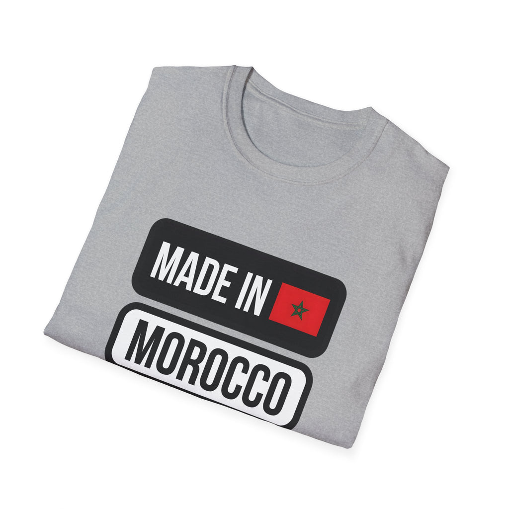 T-shirt « Made in Morocco » — motif N’Moutou Bel 3in, fierté marocaine