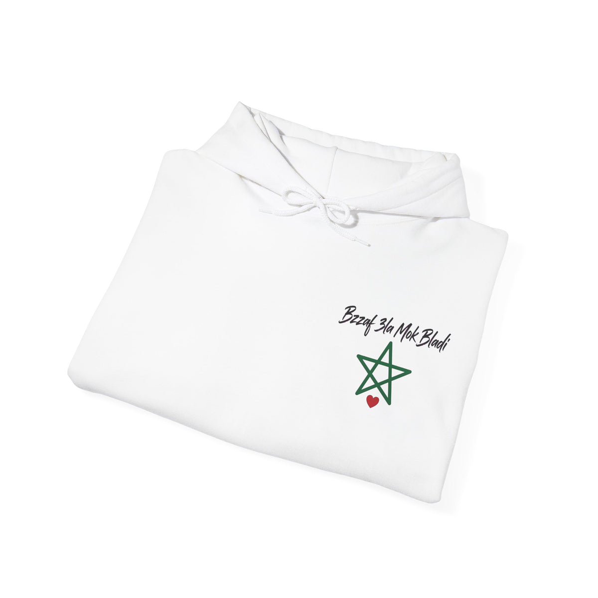 Sweat à capuche Bladi – Étoile et arche aux motifs marocains - LUMÏA