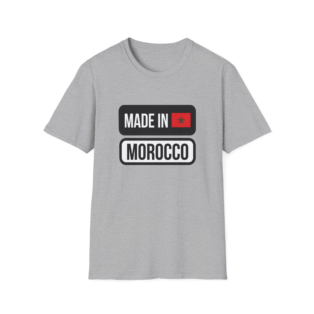 T-shirt « Made in Morocco » — motif N’Moutou Bel 3in, fierté marocaine - LUMÏA